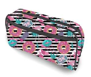 School Book Bags: Pencil Case/Toiletry Bag - OMG Donut