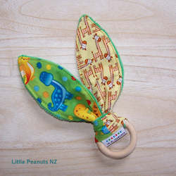 Teething Rings: Lime Dino Teething Ring