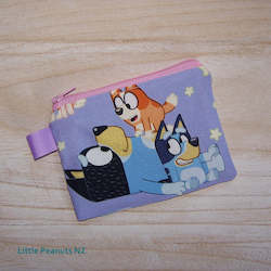 Coin/Card purse - Bluey Purple