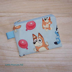 Coin/Card purse - Bluey Blue