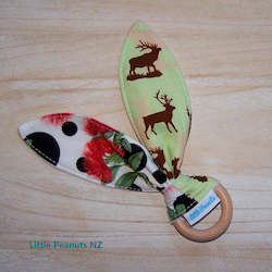 Teething Rings: Dotty Deer Teething Ring