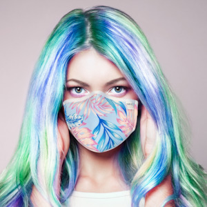 ADULT REUSABLE FABRIC FACE MASK - WITH NOSE WIRE, FILTER POCKET AND TWO 2.5 FILT&hellip;