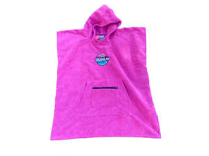 MOANA ROAD ADVENTURE TOWEL HOODIE ADULTS PINK COTTON