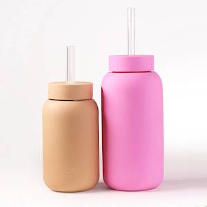 Eat Drink: Bink Mini Glass Straws - Pack Of 2