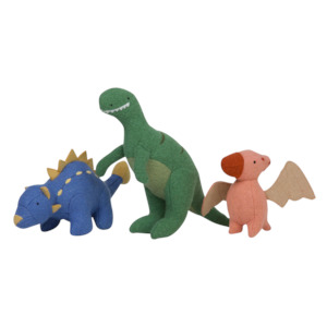 Soft Toy: Olli Ella Holdie Prehistoric Animals Set