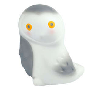Tikiri My First Arctic Animal Rubber Toy - Snow Owl