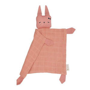 Fabelab: Fabelab Animal Bunny Cuddle Comforter - Old Rose