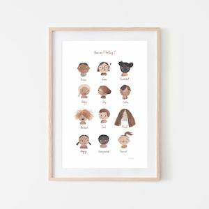 Decor: Mushie Poster - Feelings