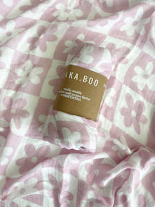 Swaddle: SEAKA.BOO Soli Muslin Swaddle - Pink