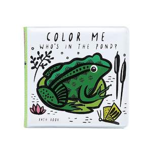 Wee Gallery: Colour Me Bath Book - Pond