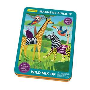 Play: Mudpuppy Magnetic Build-It - Wild Mix-Up