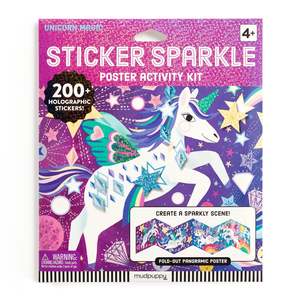 Mudpuppy Sticker Sparkle Activity Kit - Unicorn Magic