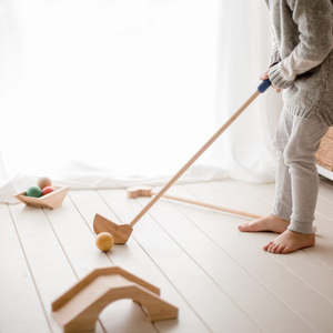 Q Toys: Q Toys Mini Wooden Golf Set