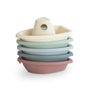 Mushie Bath Boats Play Set - Original