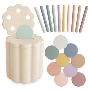 Play: Mushie Coin & Tube Posting & Sorting Set