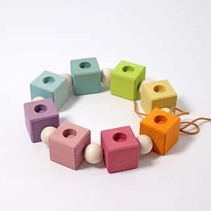 Grimm's Celebration Cubes - 8 Holes | Coloured