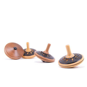 Mader Burlesque Spinning Top - Natural