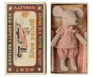 Maileg Big Sister Mouse in Matchbox