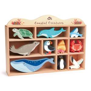 Play: Tender Leaf Toys Coastal Creatures and Display Shelf