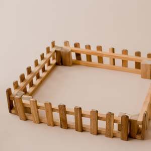 Play: Q Toys Wooden Fences - Set Of 4