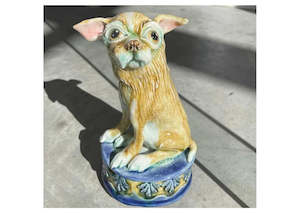 Ceramic Sculpture: Pickle Go Lightly