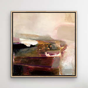 Christine Maynard: Woven Plum Tapestry I