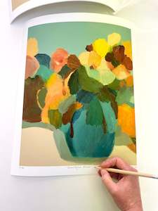 Georgina Hoby Scutt: Bountiful Blues print