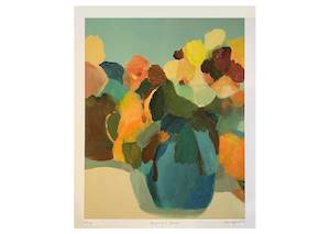 Georgina Hoby Scutt: Bountiful Blues Framed Print