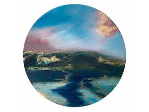 Amy Hoedemakers: Pink Sky over the Hills