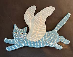 Wall hanging Flying Cat
