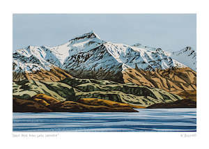 Black Peak from Lake Wanaka