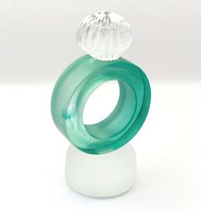 Karin Barr: Flosculus Ring Series Jade