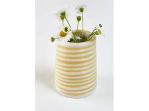 Mystery Creek Ceramics: Nerikomi Vase - Tiny