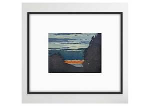 Shared Lines: Pacific Sunrise Framed