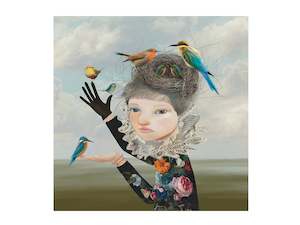 Hayley Hamilton: Wish I was a Bird - Canvas Print