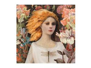 Hayley Hamilton: A Dragonfly Day - Canvas Print