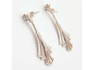 Nicola Roake: Art Deco earrings
