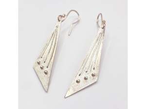 Nicola Roake: Triangle earrings