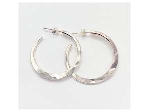 Extra large hoop earrings