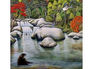 Clare Reilly: Arrival at Bell Topper Falls