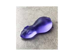 Cast Glass Sugar Mice - Hyacinth