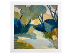 Georgina Hoby Scutt: River In Spring Light print