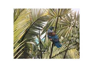 Kirsty Nixon: Unframed Print - Greenscene II