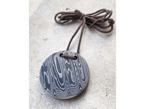 Damascus Pendant Circle