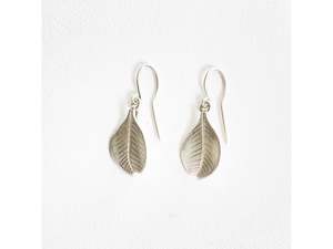 Duncan Mackay: Rata round silver earrings