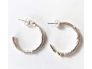 Natalie Salisbury: Briar Twig Hoops Studs