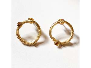 Natalie Salisbury: Briar Wreath Small studs