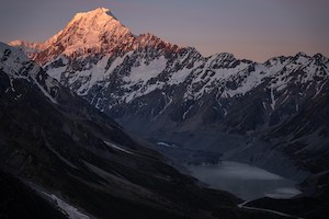 Aoraki Alpenglow
