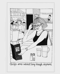 Cecily Tea Towel Long arms