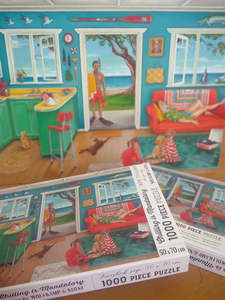 Books: Chilling is Mandatory 1000 Piece Puzzle